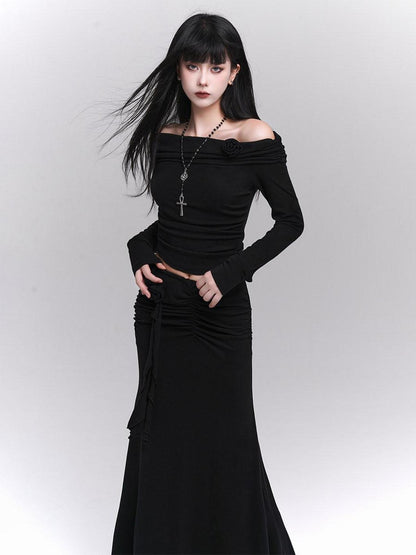 LADYGHOST Ghost Girl One Shoulder Women&