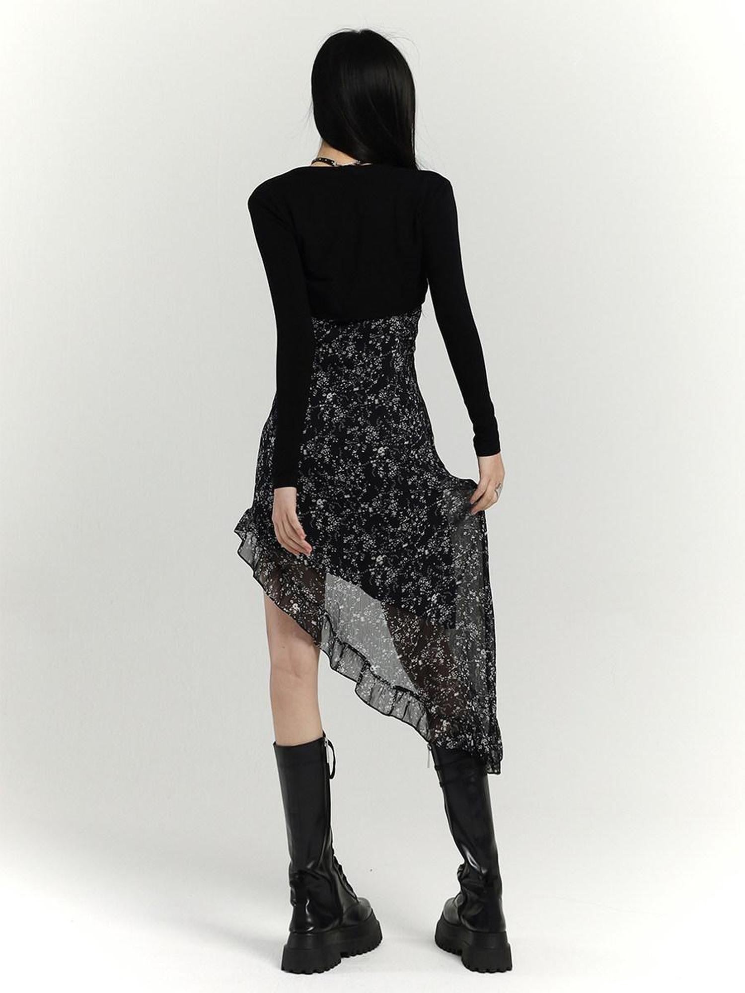 LADYGHOST Ghost Girl Sun Protective Cropped Open Front Women&