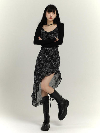 LADYGHOST Ghost Girl Sun Protective Cropped Open Front Women&