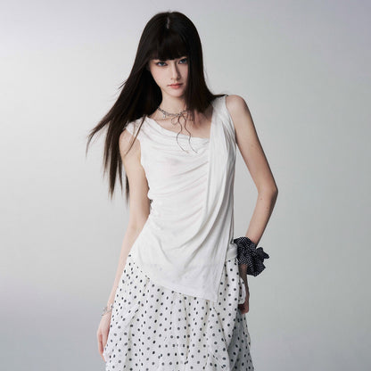 LADYGHOST_Ghost_Girl_Unique_Design_Slouchy_Relaxed_Sleeveless_Women&