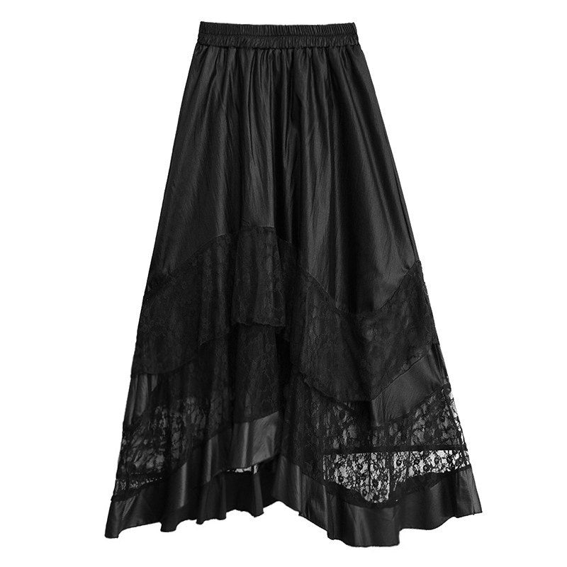 LADYGHOST_Ghostly_Asymmetrical_One_Shoulder_Black_Festival_Women&