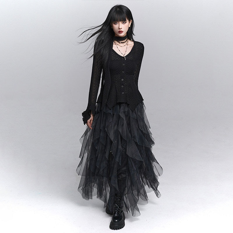 LADYGHOST_Ghostly_Black_Gray_Asymmetric_Layered_Women&