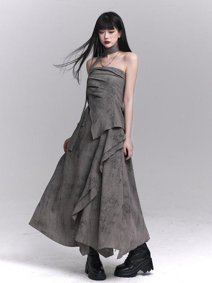 LADYGHOST Ghostly Bustier And Long Skirt Northwest Wasteland Women&