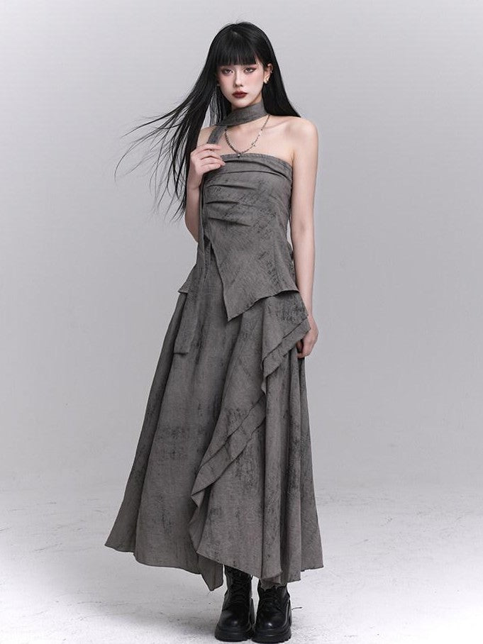 LADYGHOST Ghostly Bustier And Long Skirt Northwest Wasteland Women&