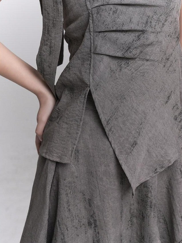 LADYGHOST Ghostly Bustier And Long Skirt Northwest Wasteland Women&