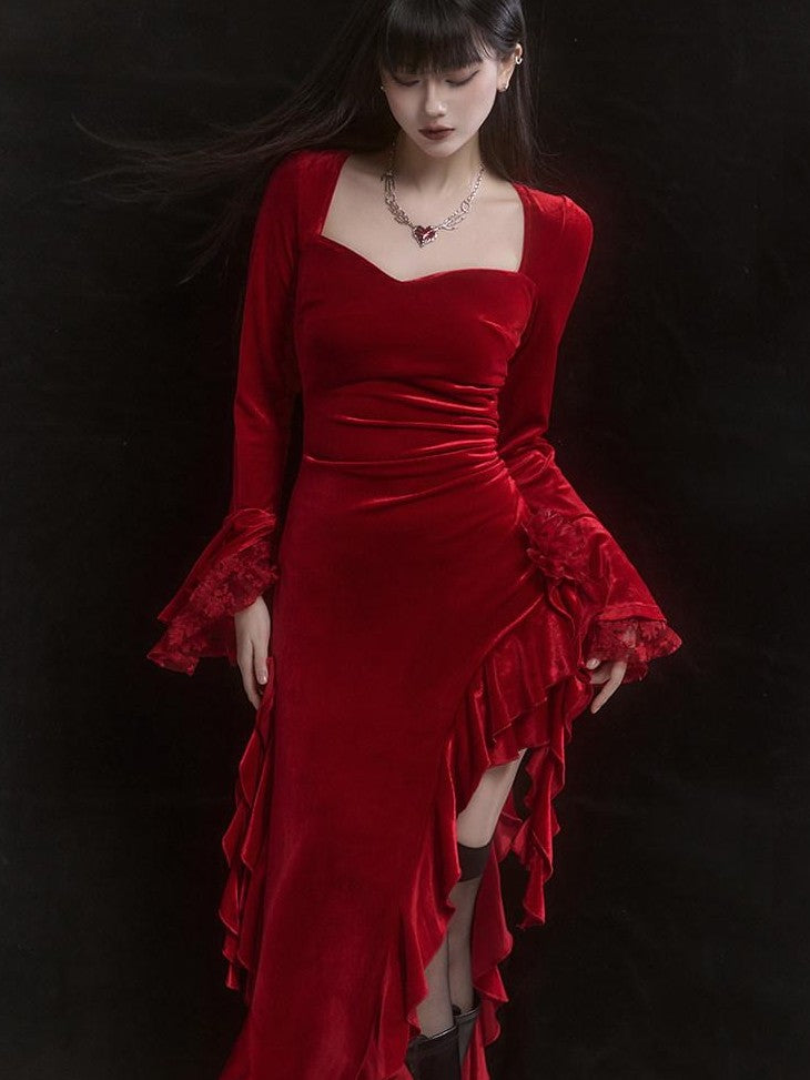 LADYGHOST Ghostly Ethereal Exclusive Red Women&