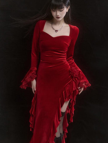 LADYGHOST Ghostly Ethereal Exclusive Red Women&