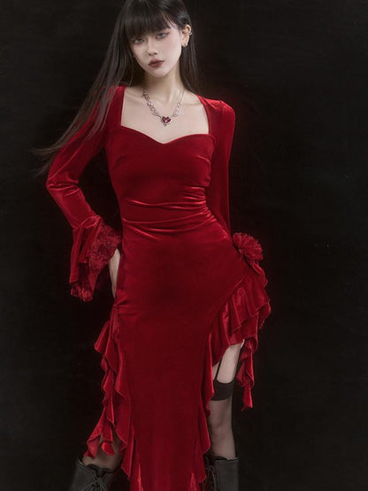 LADYGHOST Ghostly Ethereal Exclusive Red Women&