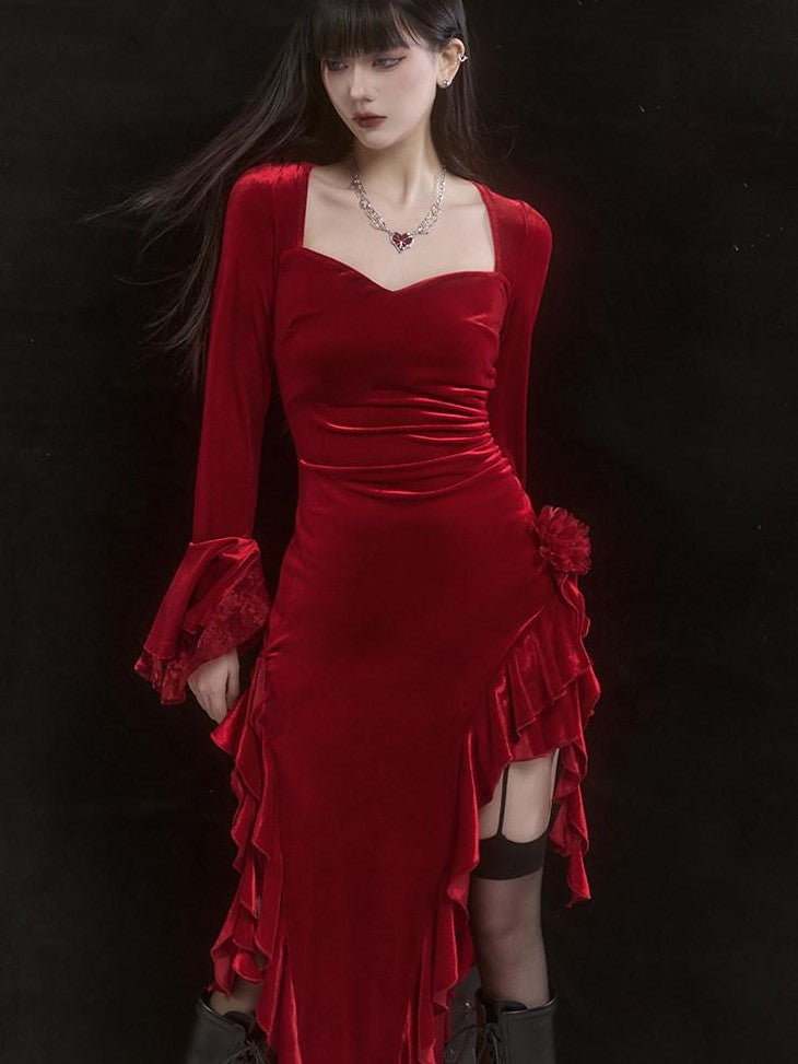 LADYGHOST Ghostly Ethereal Exclusive Red Women&