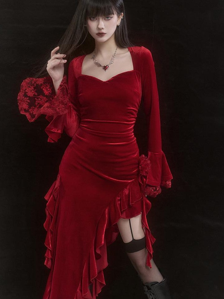 LADYGHOST Ghostly Ethereal Exclusive Red Women&