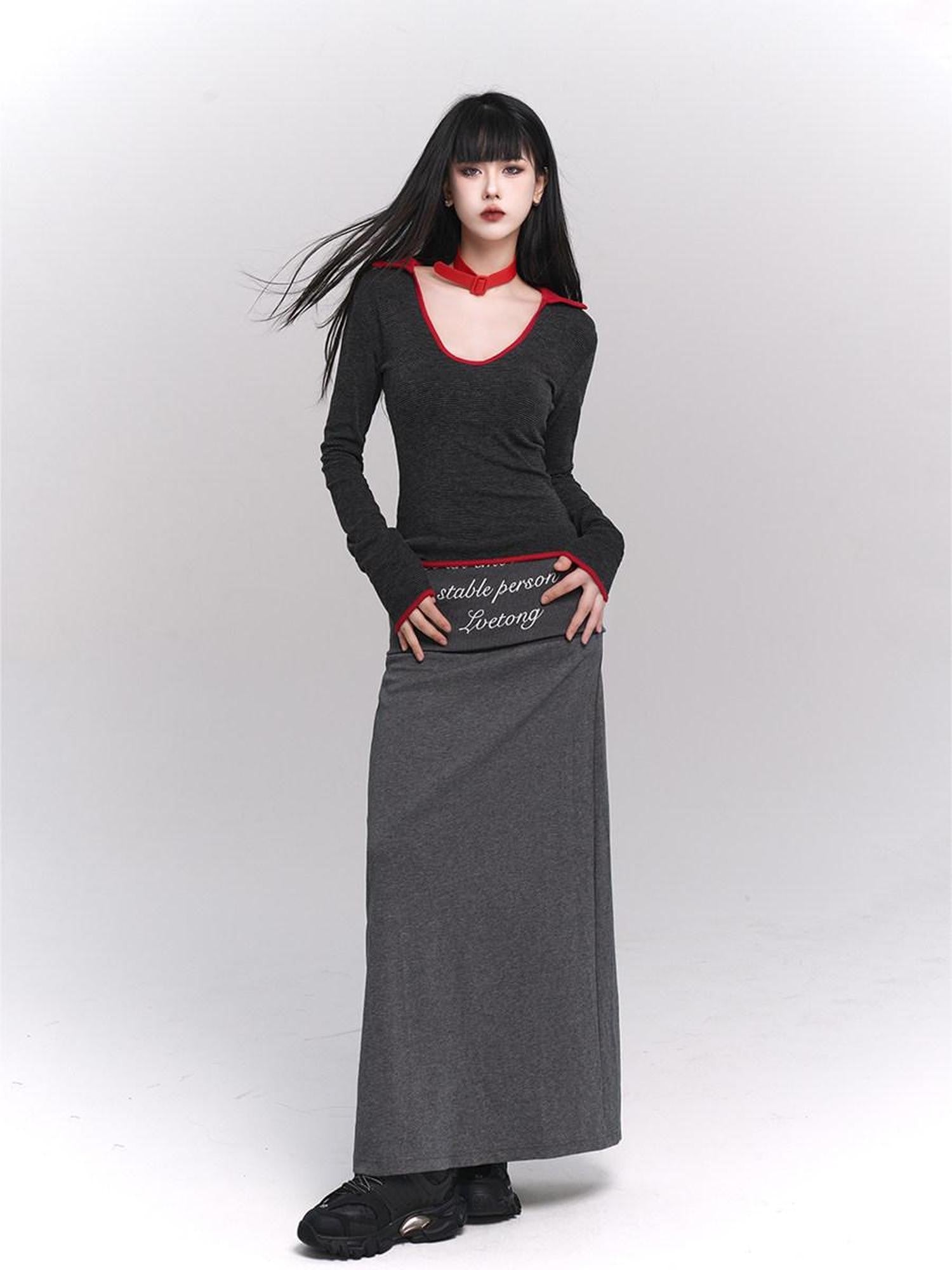 LADYGHOST Ghostly Ethereal Gray Chic Women&