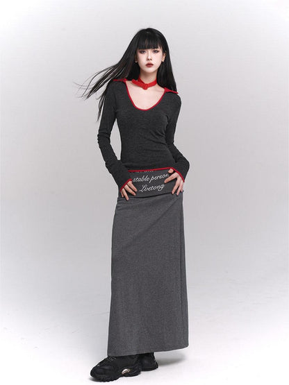 LADYGHOST Ghostly Ethereal Gray Chic Women&