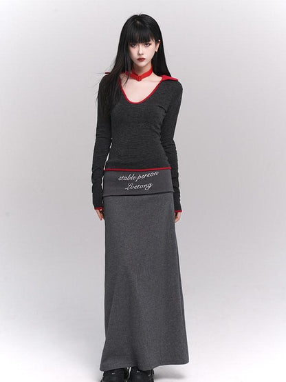 LADYGHOST Ghostly Ethereal Gray Chic Women&