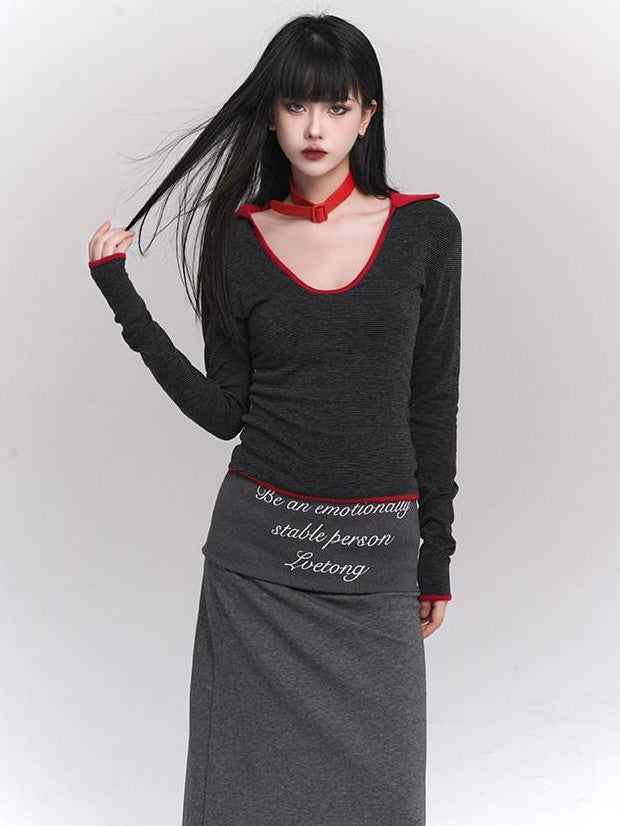 LADYGHOST Ghostly Ethereal Gray Chic Women&