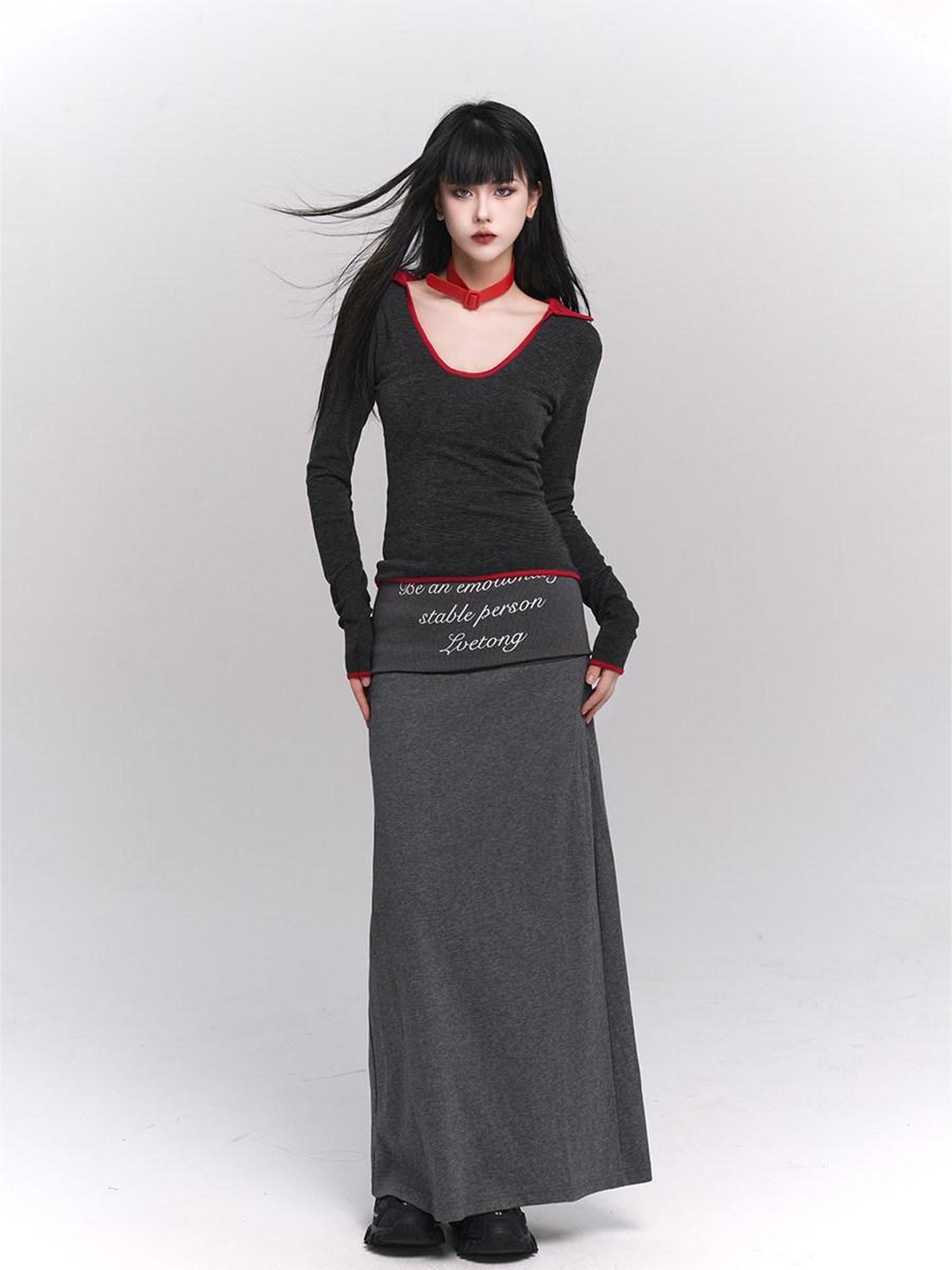 LADYGHOST Ghostly Ethereal Gray Chic Women&