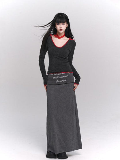 LADYGHOST Ghostly Ethereal Gray Chic Women&