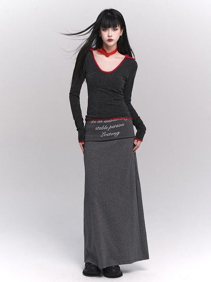 LADYGHOST Ghostly Ethereal Gray Chic Women&
