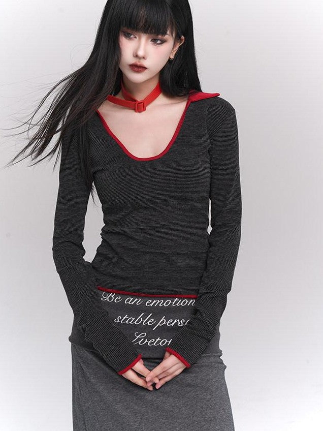 LADYGHOST Ghostly Ethereal Gray Chic Women&