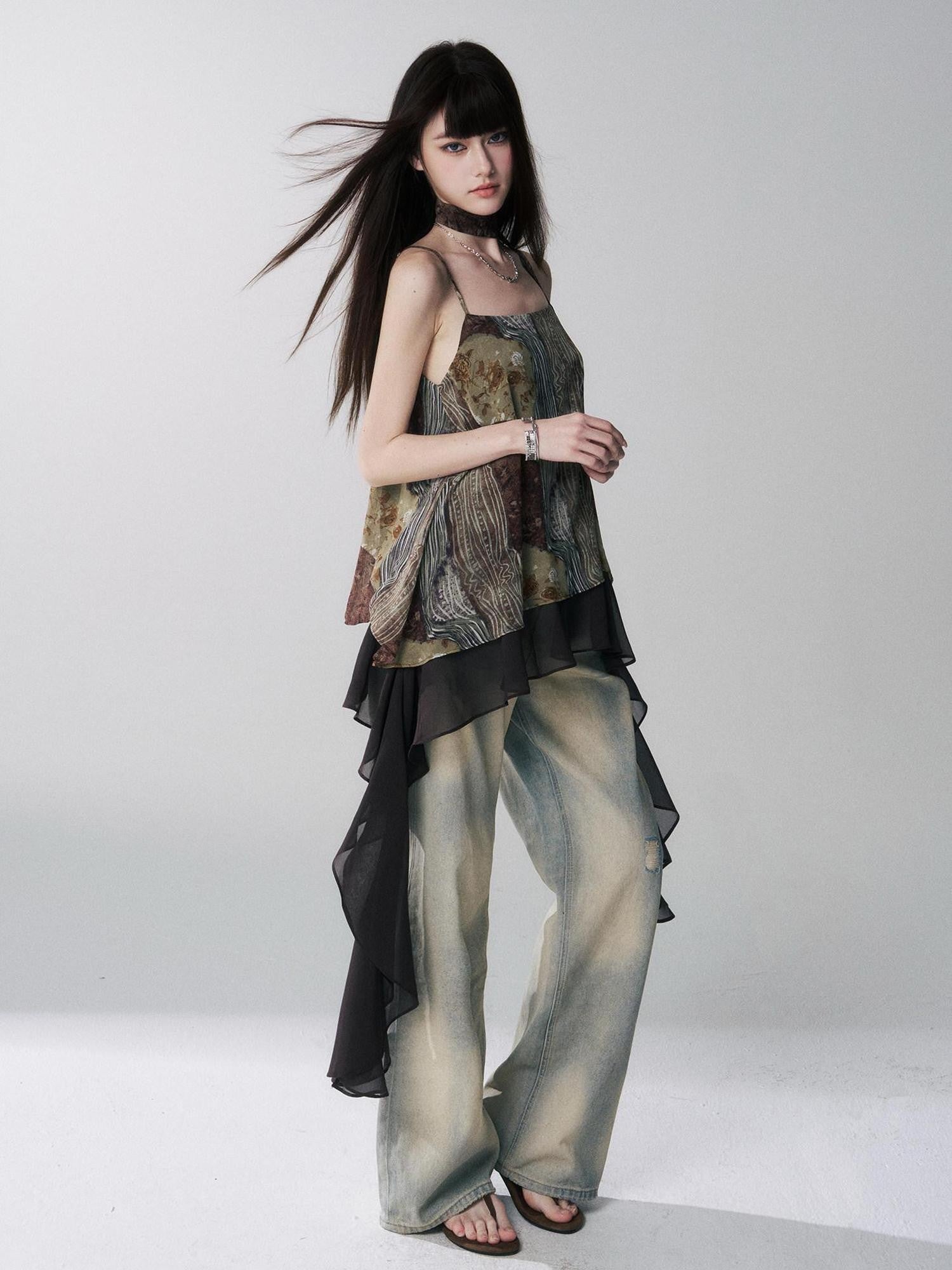 LADYGHOST Ghostly Girl Unique Design Relaxed Fit Women&
