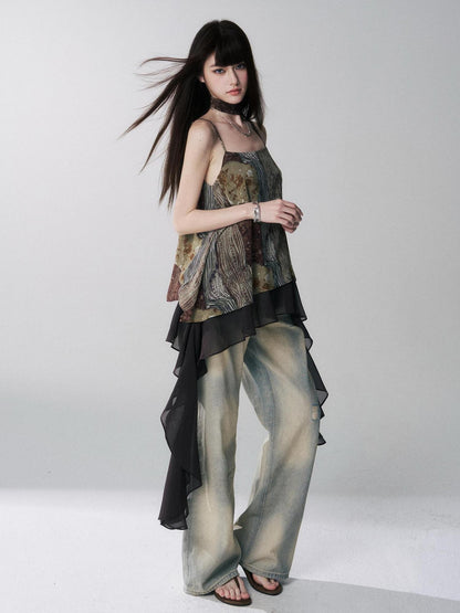 LADYGHOST Ghostly Girl Unique Design Relaxed Fit Women&