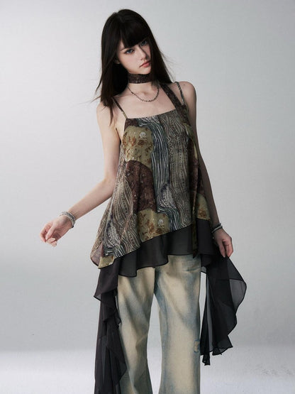 LADYGHOST Ghostly Girl Unique Design Relaxed Fit Women&