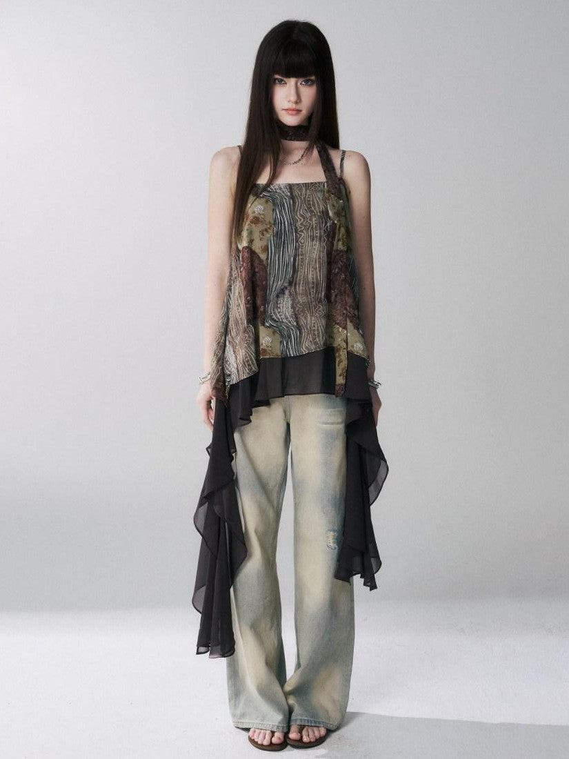 LADYGHOST Ghostly Girl Unique Design Relaxed Fit Women&