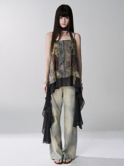 LADYGHOST Ghostly Girl Unique Design Relaxed Fit Women&