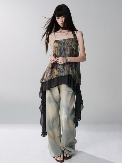 LADYGHOST Ghostly Girl Unique Design Relaxed Fit Women&