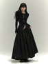 LADYGHOST Ghostly Gothic Black Long Ceremony Women&
