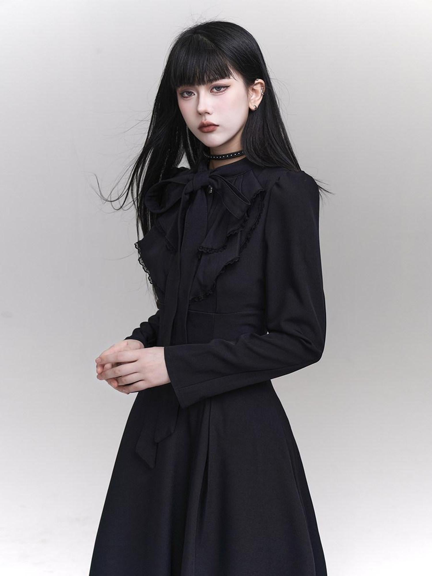 LADYGHOST Ghostly Gothic Court Long Sleeve Women&