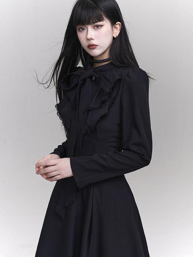 LADYGHOST Ghostly Gothic Court Long Sleeve Women&