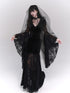 LADYGHOST Ghostly Gothic Lace Figure Flattering Women&
