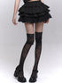 LADYGHOST Ghostly Layered Cake Puff Ruffle Tiered Women&