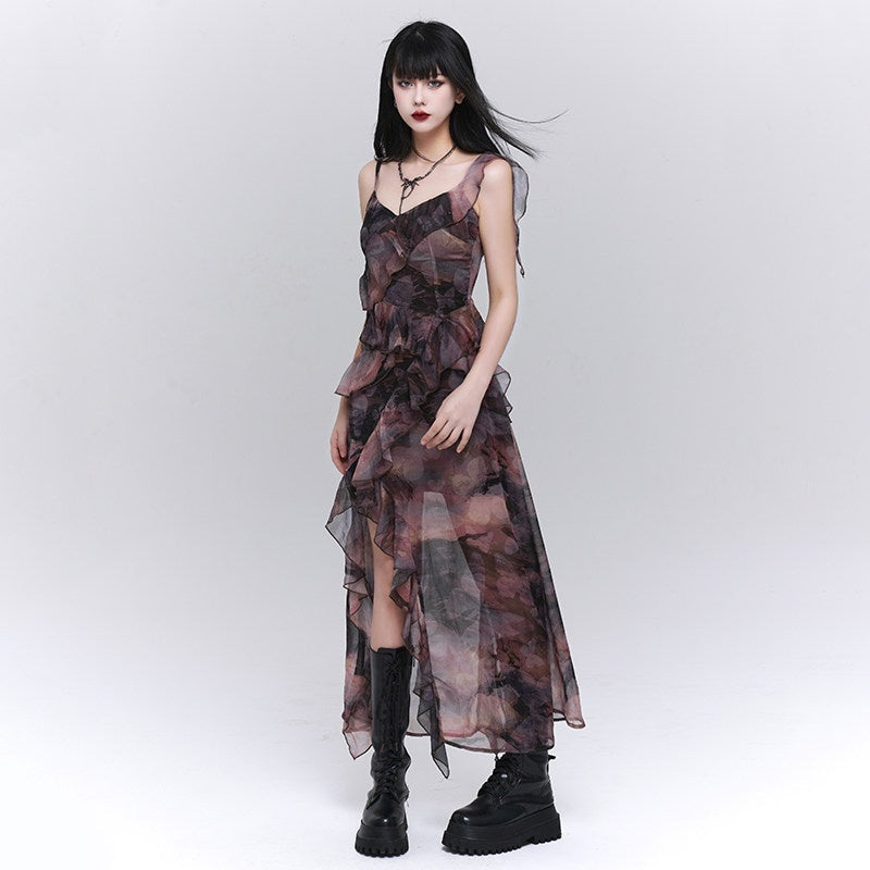 LADYGHOST_Ghostly_Purple_Asymmetric_Hem_Spaghetti_Strap_Women&