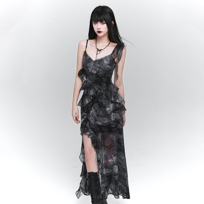 LADYGHOST_Ghostly_Purple_Asymmetric_Hem_Spaghetti_Strap_Women&