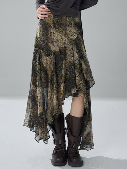 LADYGHOST_Leopard_Print_Asymmetric_Ruffle_Chiffon_Women&