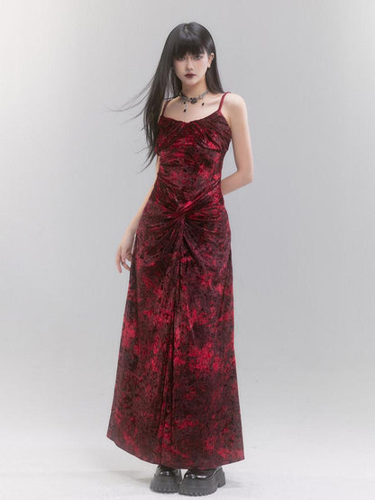 LADYGHOST Red Ghost Girl Bodycon Slim Fit Women&