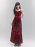 LADYGHOST Red Ghost Girl Bodycon Slim Fit Women&