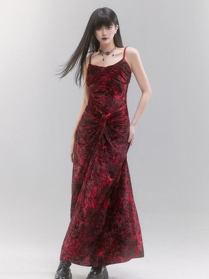 LADYGHOST Red Ghost Girl Bodycon Slim Fit Women&