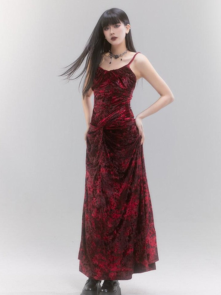 LADYGHOST Red Ghost Girl Bodycon Slim Fit Women&