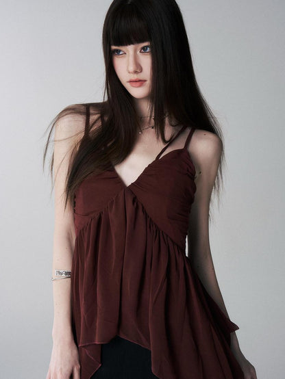 LADYGHOST Red Ghostly Girl Unique Design Women&