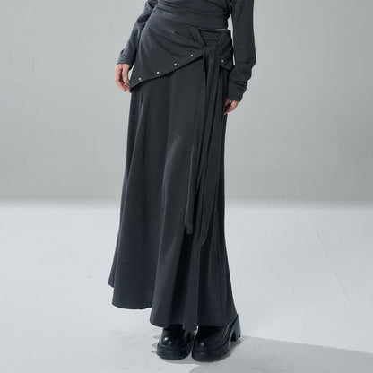 LADYGHOST_Riveted_One_Shoulder_Asymmetric_Hem_Solid_Women&