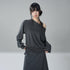 LADYGHOST_Striped_One_Shoulder_High_Waist_Loose_Fit_Women&