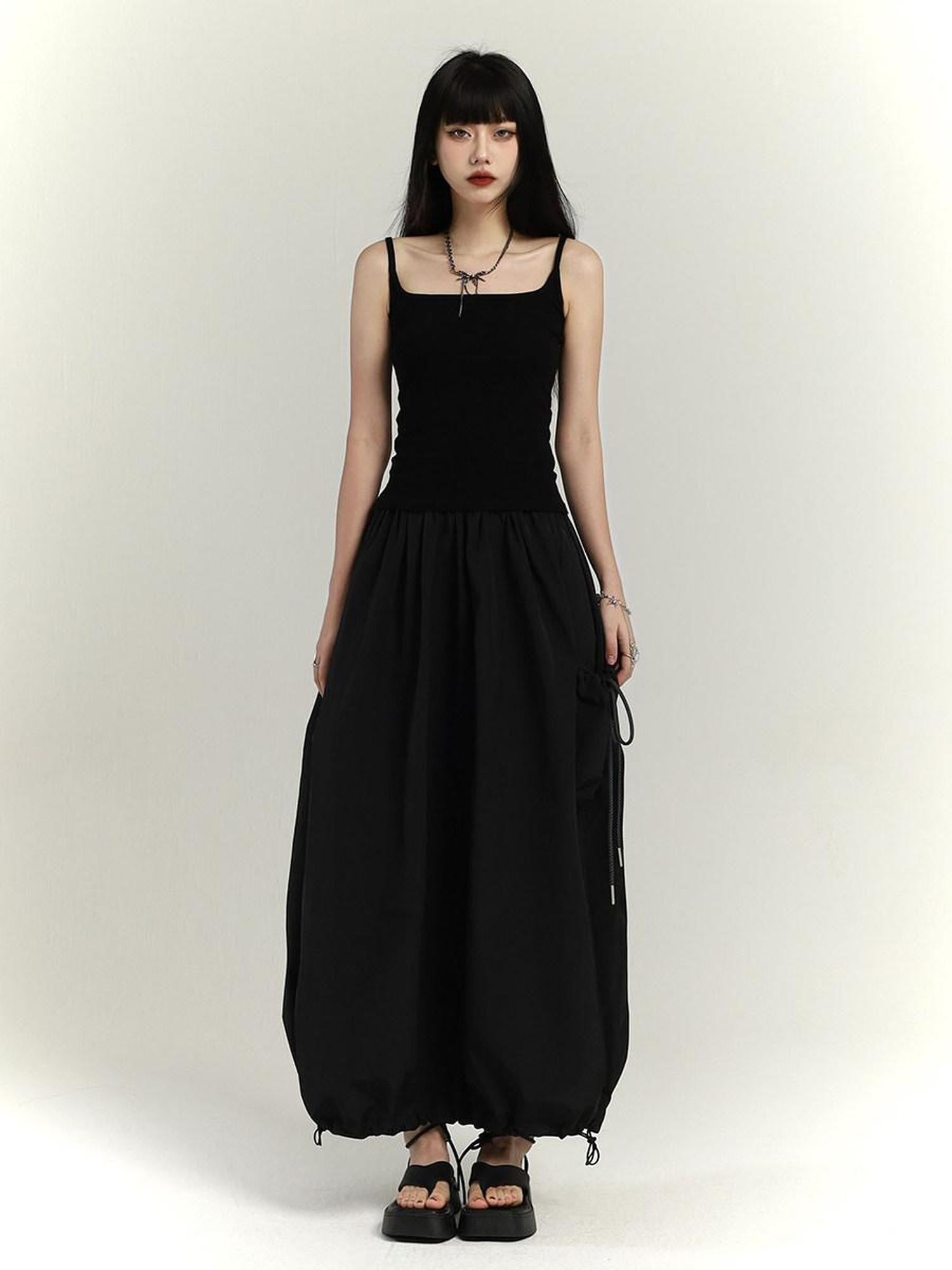 LADYGHOST Sweet Spicy American Small Strap Mini Top Versatile Sexy Women&
