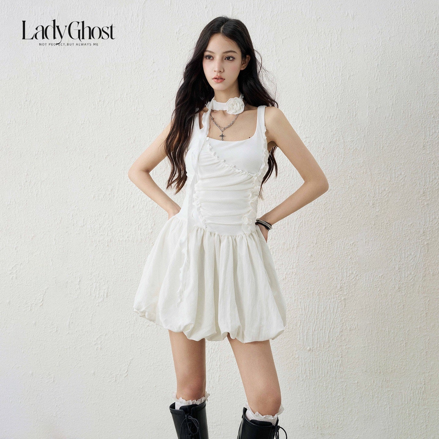LADYGHOST_White_Ethereal_Ballerina_Puff_Bouffant_Women&