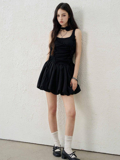 LADYGHOST White Ethereal Ballerina Puff Bouffant Women&