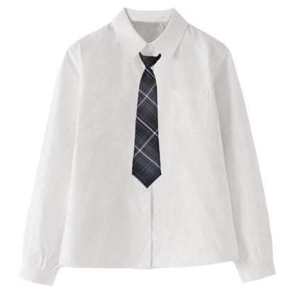 LADYGHOST_White_Layered_Jk_Vest_And_Long_Sleeve_School_Shirt_Women&