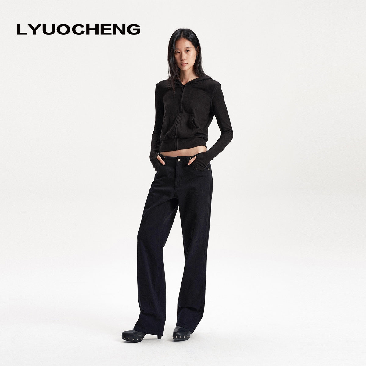 LYUOCHENG_Adjustable_Waist_Solid_Minimalist_Stretch_Cotton_Women&
