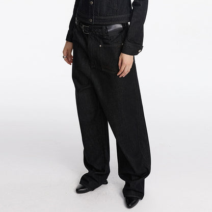 LYUOCHENG_Asymmetric_Inverted_Loose_Fit_Raw_Denim_Jeans_MISSTT