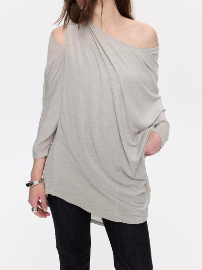 LYUOCHENG Asymmetrical Halter Drape Multiway Women&